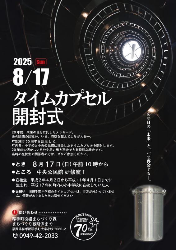 タイムカプセル開封