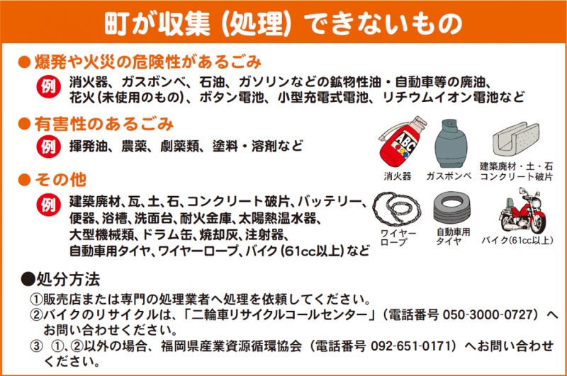 収集できないもの画像