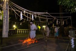 八剱神社湯立神楽