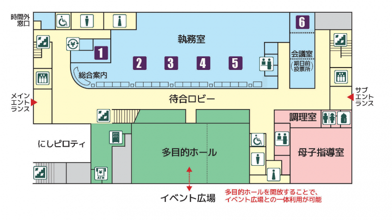 フロアマップ